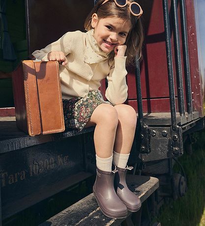 Bundgaard Gummistøvler - Misty - Wide Fit - Dark Brown