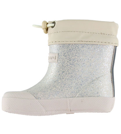 Bundgaard Gummistøvler - Cover - Wide Fit - -Ivory Sparkle