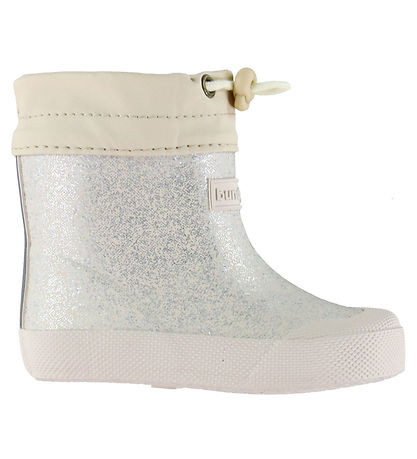 Bundgaard Gummistøvler - Cover - Wide Fit - -Ivory Sparkle