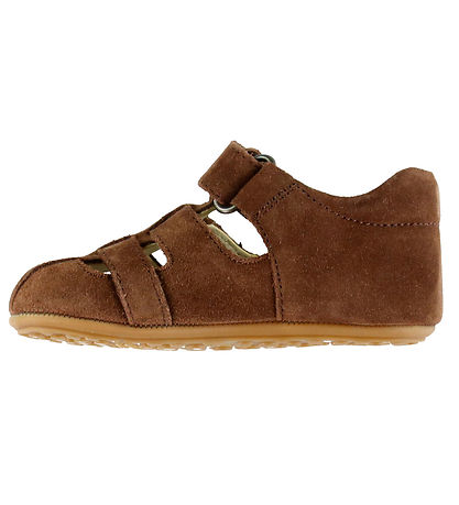 Bundgaard Begyndersandaler - Tobias - Wide Fit - Mocha