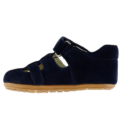 Bundgaard Begyndersandaler - Tobias - Wide Fit - Navy
