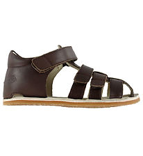 Bundgaard Sandales - Sebastian - Coupe extra large - Dark Brown