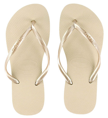 Havaianas Klipklapper - Slim - Sand Grey/Gold