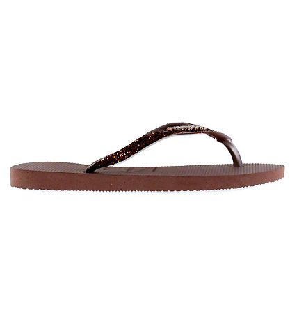 Havaianas Klipklapper - Slim Glitter - Dark Brown