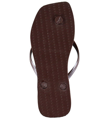 Havaianas Klipklapper - Slim Square - Dark Brown
