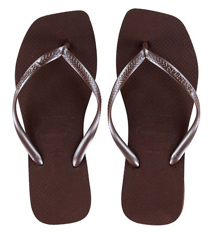 Havaianas Klipklapper - Slim Square - Dark Brown