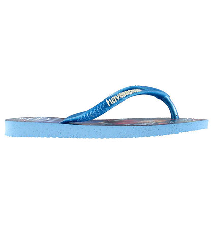 Havaianas Klipklapper - Kids Slim Princess - Blue/Lavander
