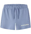 Name It Sweatshorts - NkfVanezza - Purple Impression/Sunflower