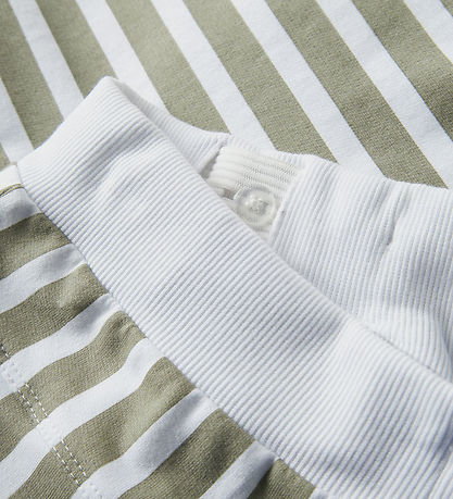 Name It Sweatshorts - NkmVermo - Bright White/Shadow