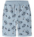 Name It Sweatshorts - NkmVermo - Blue Fog/Palm Surf