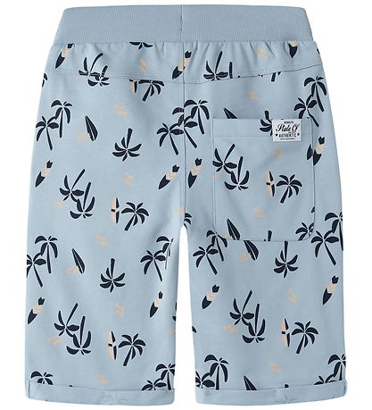 Name It Sweatshorts - NkmVermo - Blue Fog/Palm Surf