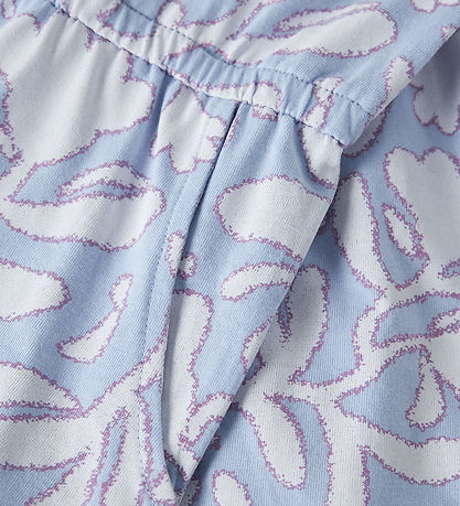 Name It Buksedragt - NkfVigga - Chambray Blue/Abstract