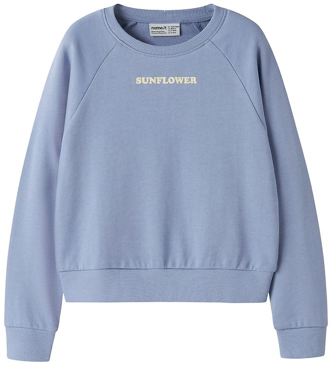 Name It Sweatshirt - NkfVanezza - Purple Impression/Sunflower