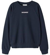 Name It Sweatshirt - NkfVanezza - Navy Blazer/Iconic