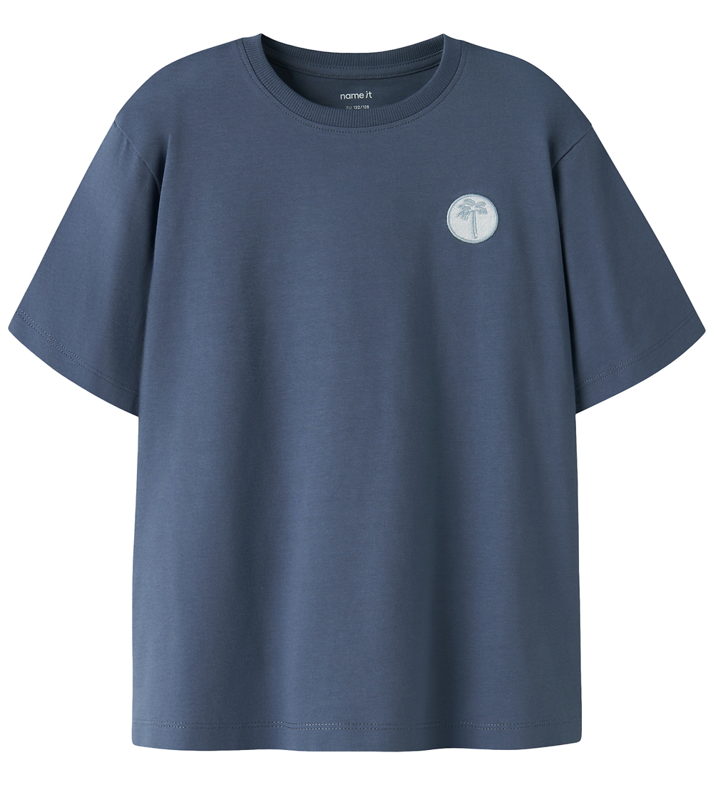 Name It T-Shirt - NkmVimpel - Vintage Indigo - Name It - 6 Jahre (116) - T-Shirts