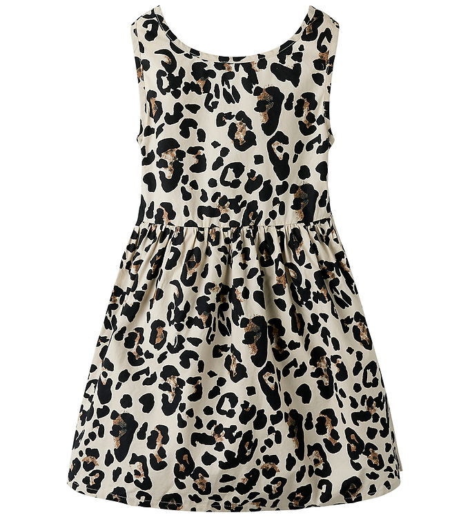 Name It Kjole Peyote Med Leopardprint - Str. 8y 128cm