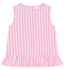 The New Top - TnShirley - Carmine Rose Striped