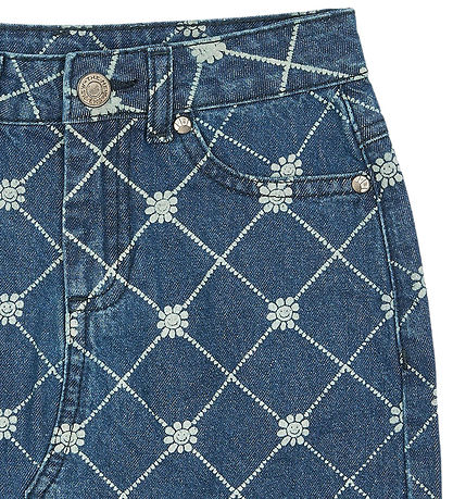 The New Nederdel - TnStine - Medium Blue Denim