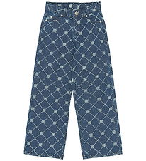 The New Jeans - Wide Fit - TnStine - Medium Blue Denim