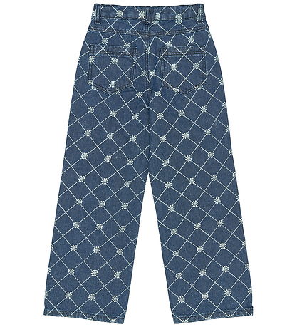 The New Jeans - Wide Fit - TnStine - Medium Blue Denim