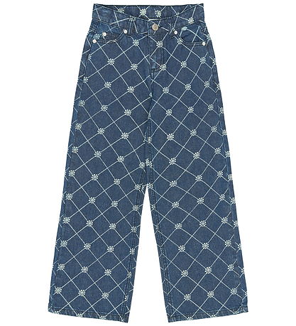 The New Jeans - Wide Fit - TnStine - Medium Blue Denim