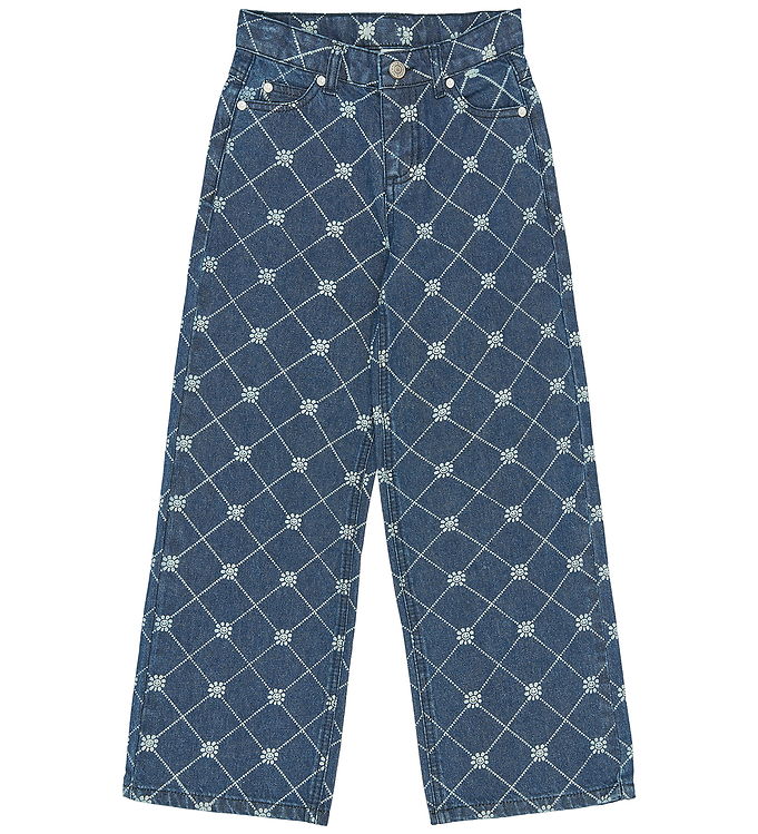 The New Jeans - Wide Fit - TnStine - Medium Blue Denim