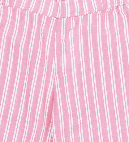 The New Bukser - TnShirley - Carmine Rose Striped