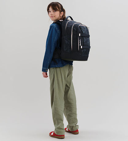 Satch Schooltas - Pakket - Midnight Jungle