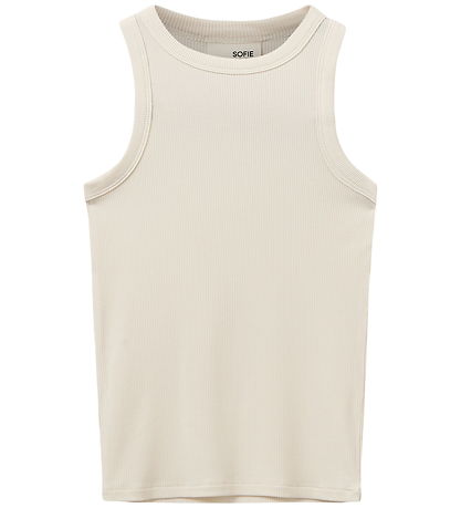 Sofie Schnoor Tanktop - Rib - Noos - JullieSY - Off White