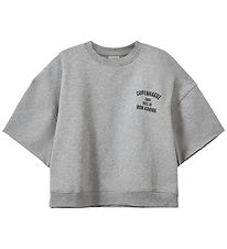 Sofie Schnoor T-shirt - Sweat - EloiseSY - Gråmeleret m. Print