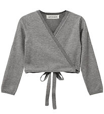 Sofie Schnoor Cardigan - Strik - Noos - GracySK - Gråmeleret