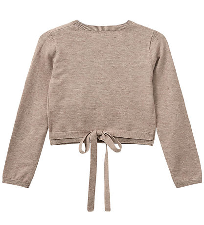 Sofie Schnoor Cardigan - Strik - Noos - GracySK - Brown Melange