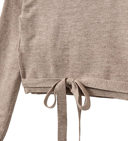 Sofie Schnoor Cardigan - Strik - Noos - GracySK - Brown Melange