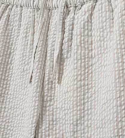 Sofie Schnoor Bukser - Noos - StormSK - Antique White/Beigestrib