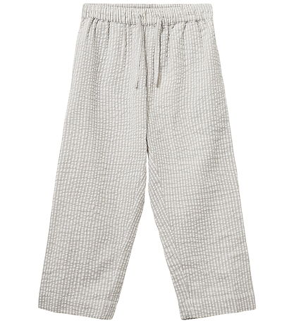 Sofie Schnoor Bukser - Noos - StormSK - Antique White/Beigestrib