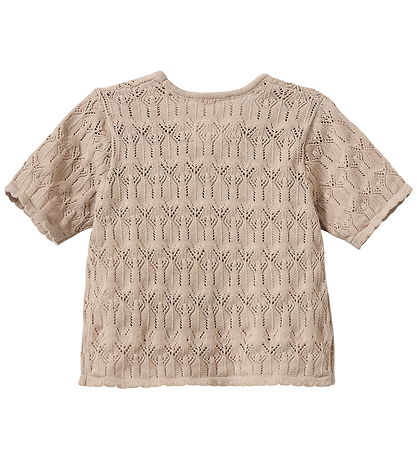 Sofie Schnoor Cardigan - Strik - FlorianaKB - Light Sand