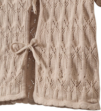 Sofie Schnoor Cardigan - Strik - FlorianaKB - Light Sand