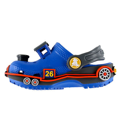 Crocs Sandaler - Classic IAM Train Clog T - Blue Bolt/Carbon