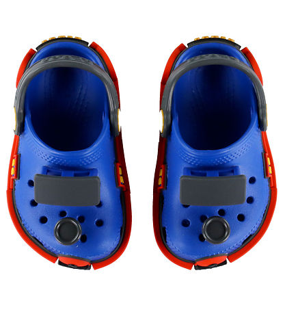 Crocs Sandaler - Classic IAM Train Clog T - Blue Bolt/Carbon