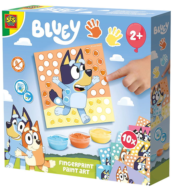 SES Creative Fingermaling - Kunstprikker