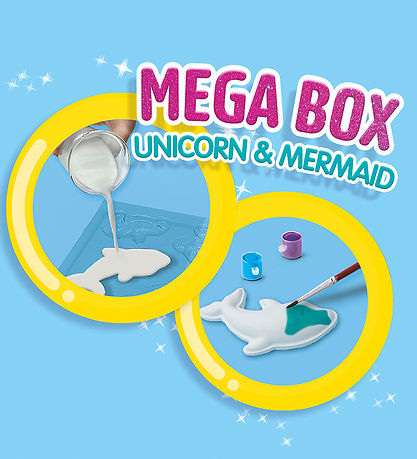 SES Creative Støb & Mal - Enhjøring og Havfrue