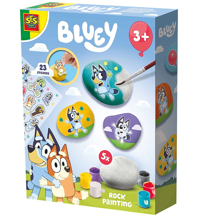 SES Creative - Mal på Sten - Bluey
