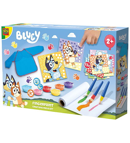 SES Creative Fingermaling Megasæt - Bluey