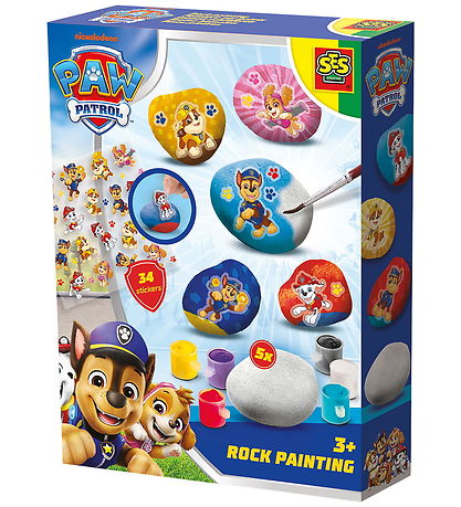 SES Creative Mal på Sten - Paw Patrol