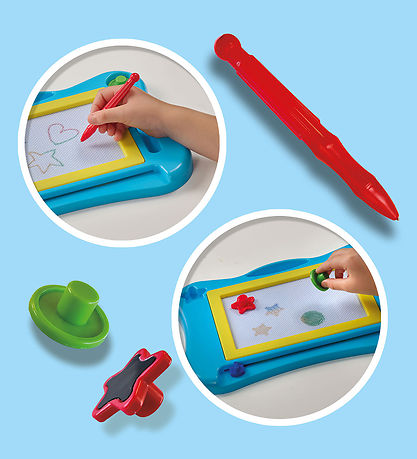 SES Creative Magnetisk Tegnetavle M. Farver