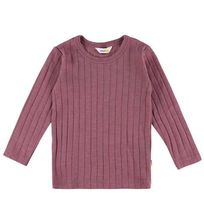 Joha Bluse - Uld/Silke - Rib - Lyng