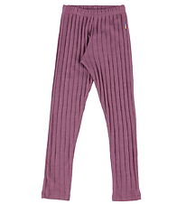 Joha Leggins - Uld/Silke - Lilla