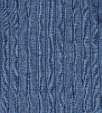 Joha Bluse - Uld/Silke - Mørkeblå