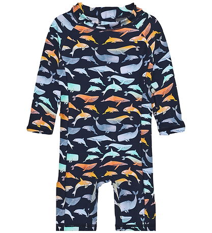Color Kids Badeheldragt l/æ - Dress Blue
