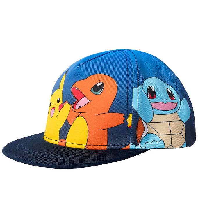 Name It Kasket Navy Blazer Med Pokémon - Str. 47-48cm